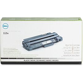 Dell High Yield Black Toner Cartridge for Laser 1130 / 1130N - 2MMJP