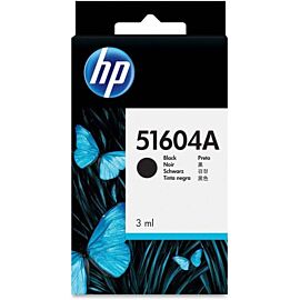 HP Inkjet, 500000 Characters, Black, 1-Pack Original Ink Cartridge - 51604A