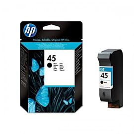 HP 45 Black Ink Cartridge Black Inkjet 930 Page 51645A 130 - 51645A#130