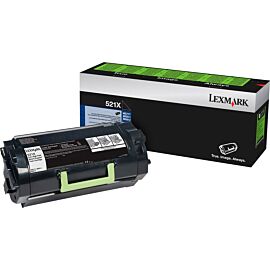 Lexmark Unison 521X Extra High Yield, 45000 Pages Black Toner Cartridge - 52D1X00