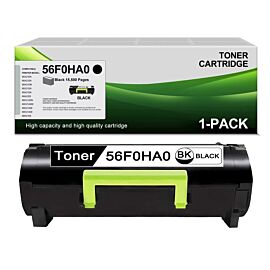 Lexmark 561H Black 3K High Yield Toner Cartridge - 56F0HA0