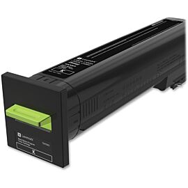 Lexmark Unison Laser, Standard Yield, 8000 Pages Black Toner Cartridge - 72K10K0