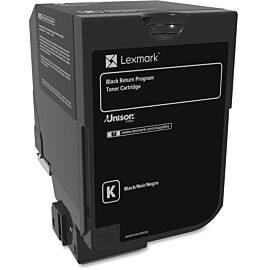 Lexmark Unison Laser, Standard Yield, 3000 Pages Black, 1-Pack Original Toner Cartridge - 74C10K0
