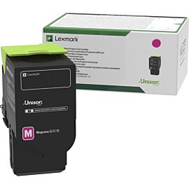 Lexmark Magenta, Laser, Standard Yield, 1400 Pages Toner Cartridge - 78C10M0