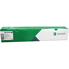 Lexmark Black, Laser, High Yield Original Toner Cartridge - 86C0HK0