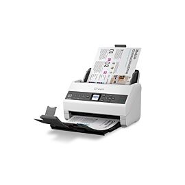 Epson DS-730N 600 x 600 dpi 40ppm USB Ethernet Network Color Document Scanner - B11B259201