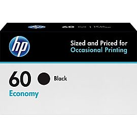 HP 60 Black Economy Ink Cartridge - B3B05AN