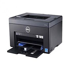 Dell 150-Sheet USB 2.0 10/100 Wi-Fi 802.11b/g/n Ethernet Wireless Color Laser Printer - C1760NW