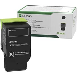 Lexmark Black, Laser, High Yield, 3000 Pages, 1-Pack Original Toner Cartridge - C231HK0