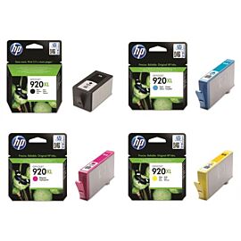 HP 920XL (CMYK) Combo-Pack Ink Cartridge - C2N92AE