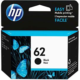 HP 62 Inkjet, 200 Pages Black, 1-Pack Original Ink Cartridge - C2P04AN#140