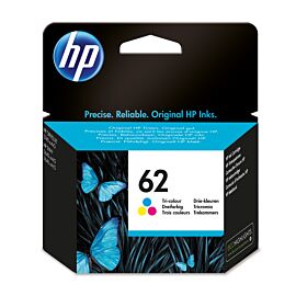 HP 62 Tri Color Ink Cartridge 165 Pages - C2P06AE#UUS