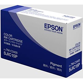 Epson SJIC15P(CMY) ColorWorks C3400 and TM-C610 (CMY) Ink cartridge - C33S020464