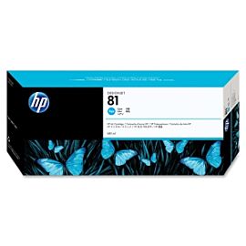 HP 680-ml Cyan DesignJet Dye Ink Cartridge - C4931A
