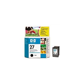 HP 27 Black Ink Cartridge Black Inkjet 220 Page - C8727A