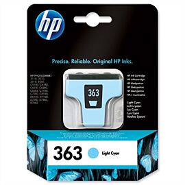 HP 363 Light Cyan Ink Cartridge (5.5ml) for Photosmart C8774EE ABB - C8774EE#ABB