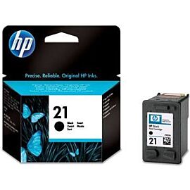 HP 21 1 X Black Ink Cartridge for InkJet Printers - C9351AE#301