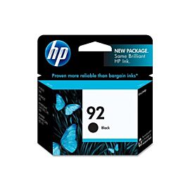 HP 92 Black Ink Cartridge 220 Page - C9362WN