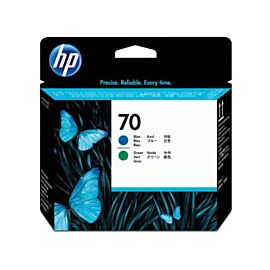HP 70 Blue and Green Printhead - C9408A