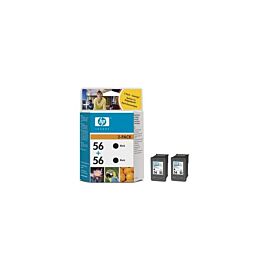 HP No.56 Black Print Ink Cartridge - C9502AE