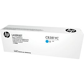 HP 824A Cyan LaserJet Toner Cartridge - CB381YC