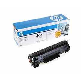 HP 36A Toner Cartridge (2 x Black) for LaserJet P1505 Series Printer CB436AD 004 - CB436AD#004