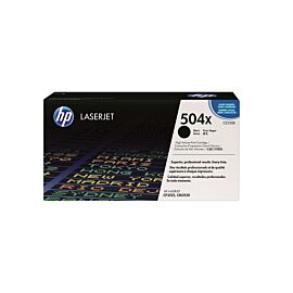 HP 504X High Yield Black LaserJet Toner Cartridge Black Laser 10500 Page - CE250X