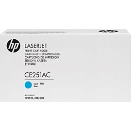 HP Cyan Contract LaserJet Toner Cartridge - CE251AC