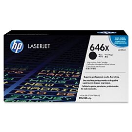 HP 646X High Yield Black LaserJet Toner Cartridge Black - CE264X