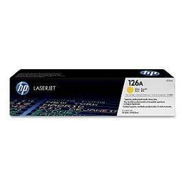 HP 126A Yellow LaserJet Toner Cartridge - CE312A