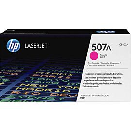HP 507A Magenta Toner Cartridge for LaserJet Enterprise M551 - CE403A