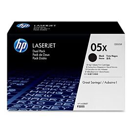 HP Black High Yield Original LaserJet Toner Cartridge - CE505X