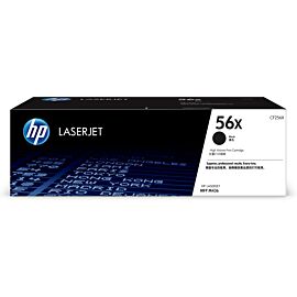HP 56X Original Toner Cartridge Black Laser High Yield 11400 Pages 1 Pack - CF256X
