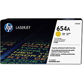 HP 654A Yellow LaserJet Toner Cartridge - CF332A