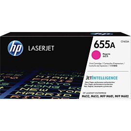HP 655A 10500-Pages Magenta Laser Toner Cartridge for Color LaserJet MFP M681f - CF453A