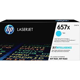 HP 657X High Yield Cyan Toner Cartridge for Color LaserJet Enterprise Flow MFP M681z - CF471X