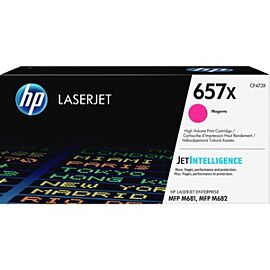 HP 657X High Yield Magenta Toner Cartridge for Color LaserJet Enterprise Flow MFP M681z - CF473X