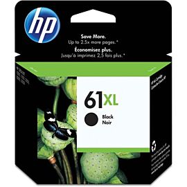 HP 61XL Inkjet, High Yield, 430 Pages Black, 1-Pack Original Ink Cartridge - CH563WN#140