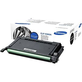 Samsung 4000 Pages Black Toner Cartridge for CLP- 650, CLP-650n - CLP-K600A/ELS