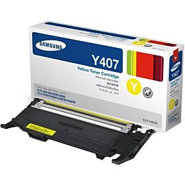 Samsung Y407 Toner Cartridge (Yellow) for CLP320n / CLP325 / CLX3180 / CLX3185 - CLT-Y407S