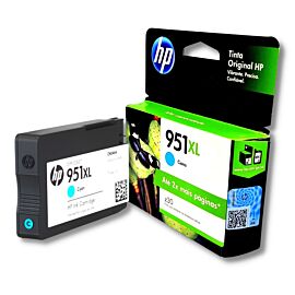 HP 951XL Ink Cartridge (Cyan) for OfficeJet Printers - CN046AL