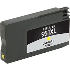 HP 951XL Ink Cartridge (Yellow) for OfficeJet Printers - CN048AN#140