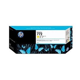 HP 772 300Ml Yellow Ink Cartridge for Designjet Z5200 / X5400 Plotter - CN630A
