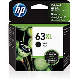 HP 63XL High Yield, 430 Pages Black Ink Cartridge - F6U64AN#140