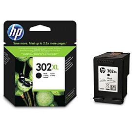 HP 302xl Black Ink Cartridge - F6U68AE#UUS