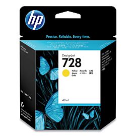 HP 728 40-ml Yellow Ink Cartridge - F9J61A