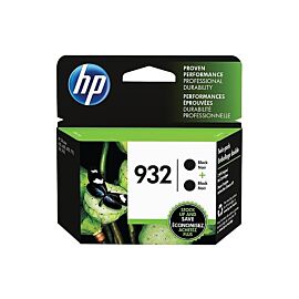 HP 932 Original Ink Cartridge Inkjet 400 Pages (Per Cartridge) Black 2 / Pack - L0S27AN