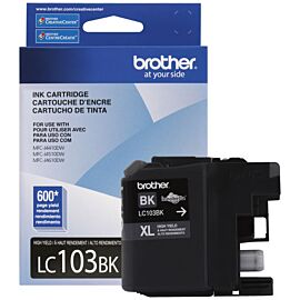 Brother Innobella 1-Pack 600 Pages Black, High Yield Ink Cartridge - LC103BK