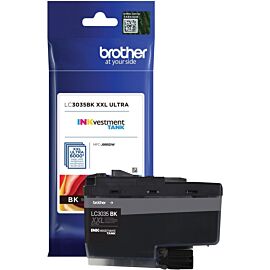 Brother 1 Pack Black Ultra High Yield, INKvestment Tank Ink Cartridge - LC3035BK