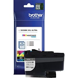 Brother INKvestment Tank 1-Pack, 6000 Pages Black, Ultra High Yield Ink Cartridge - LC3039BK